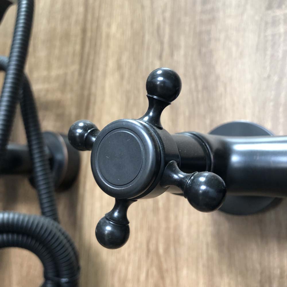 Sen tắm treo tường nóng lạnh bằng đồng Kanly GCS17B