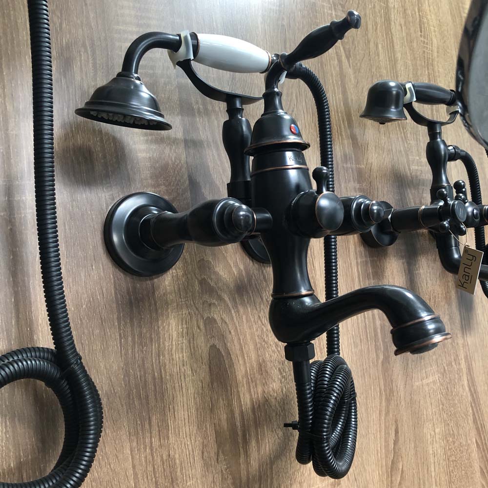 Bộ sen tắm nóng lạnh bằng đồng Kanly GCS24B