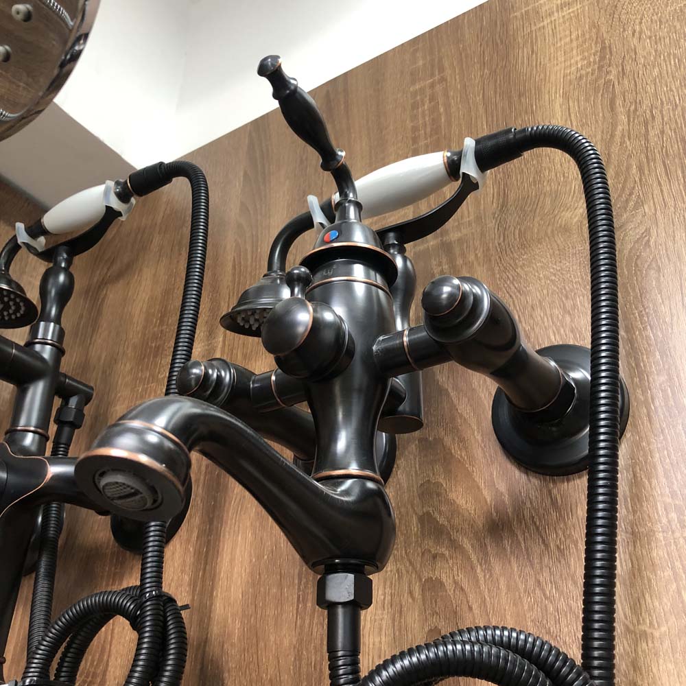 Bộ sen tắm nóng lạnh bằng đồng Kanly GCS24B