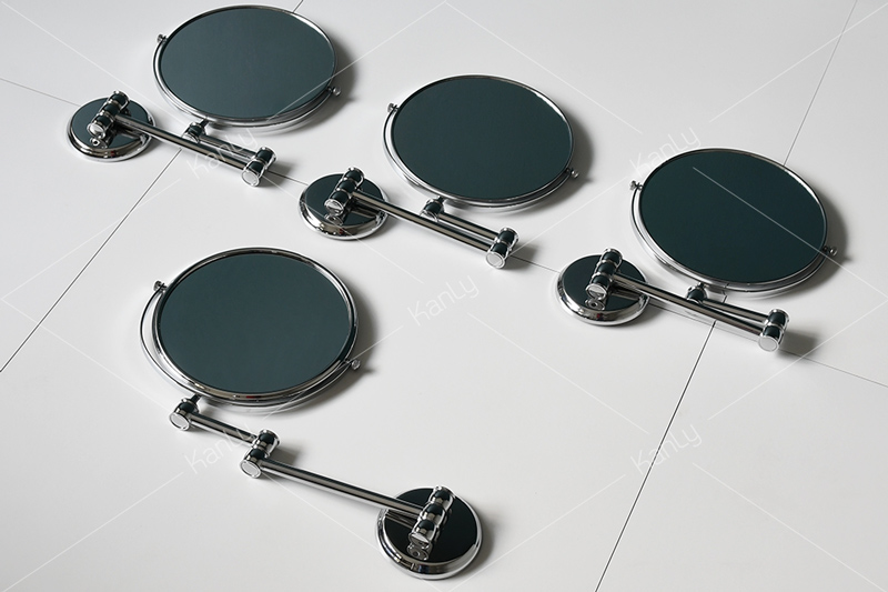 Gương soi đồng thau mạ chrome Kanly CHK18