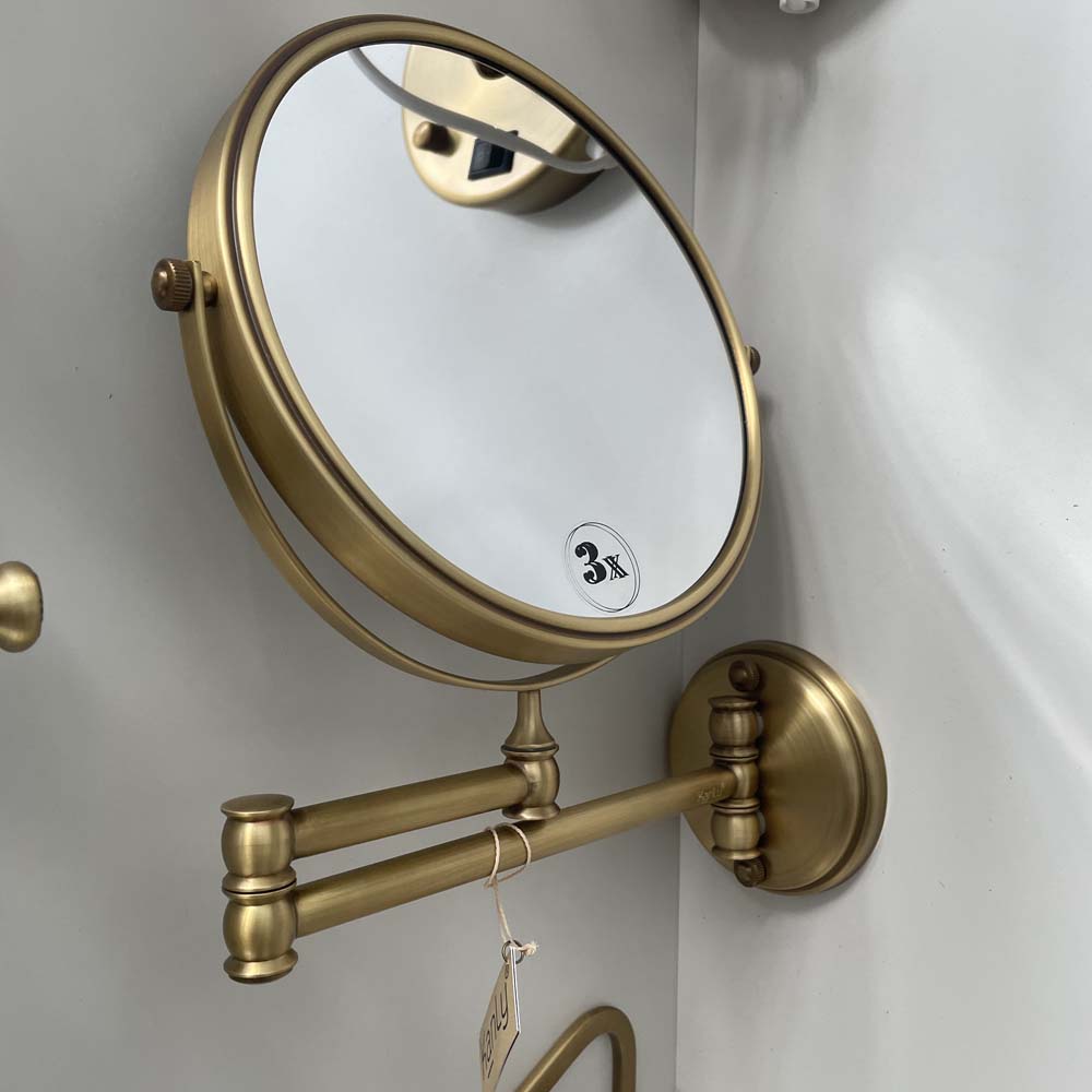 Gương soi bằng đồng xoay 180 độ Kanly GCK18