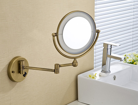 Gương cạo râu có đèn Kanly GCK18L