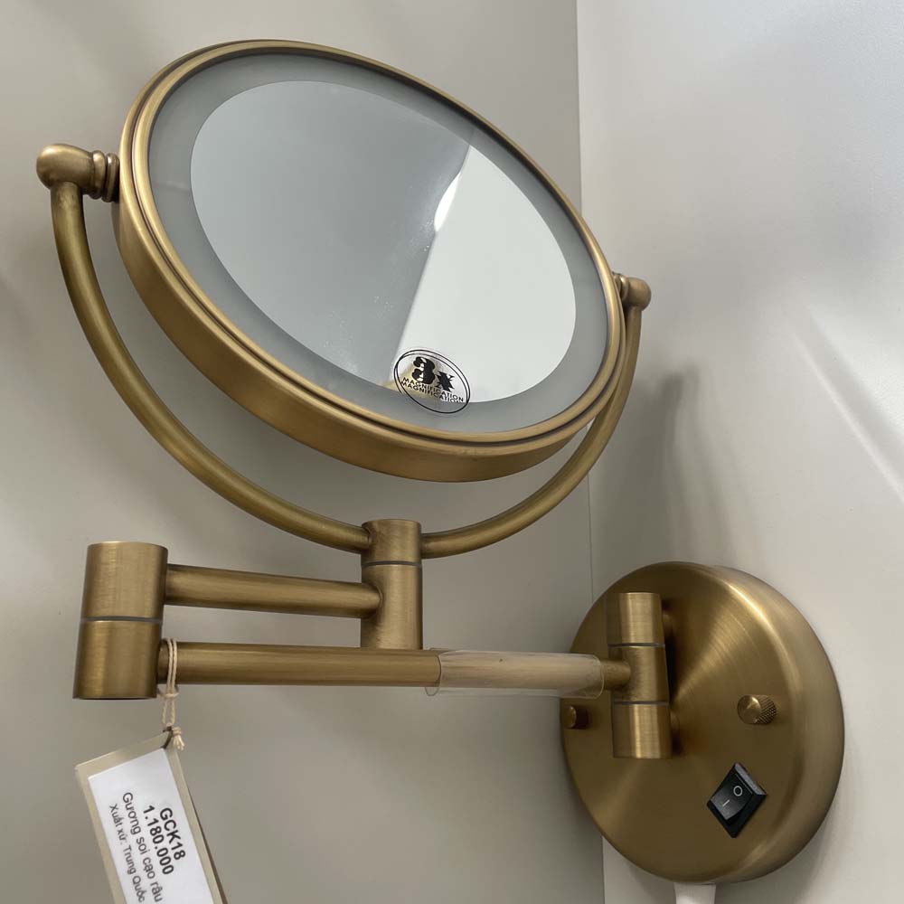 Gương cạo râu có đèn Kanly GCK18L