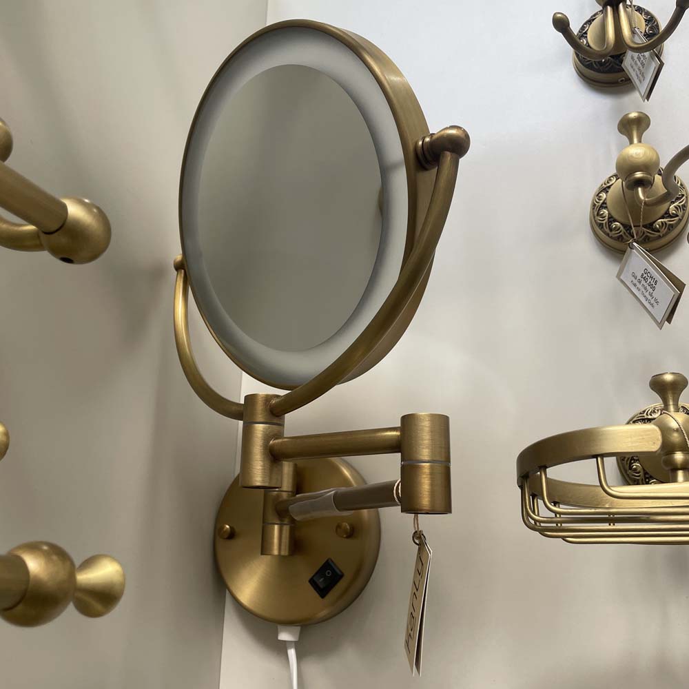 Gương cạo râu có đèn Kanly GCK18L