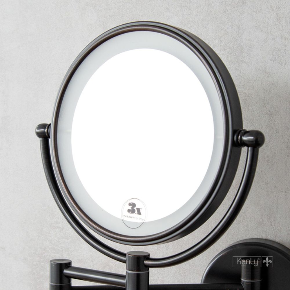 Gương cạo râu có đèn Kanly GCK18LB
