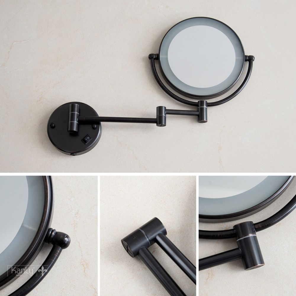 Gương cạo râu có đèn Kanly GCK18LB