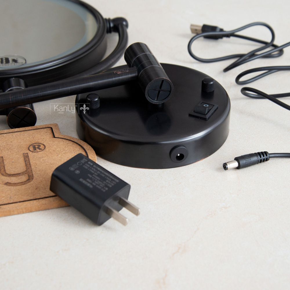 Gương cạo râu có đèn Kanly GCK18LB