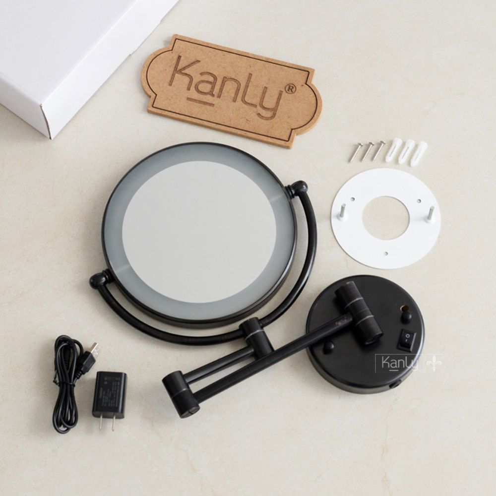 Gương cạo râu có đèn Kanly GCK18LB