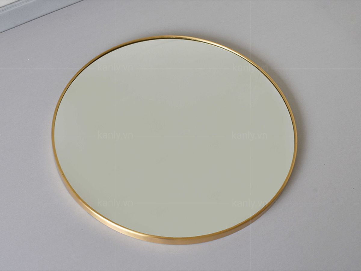 Gương soi khung bằng đồng Kanly GD1101