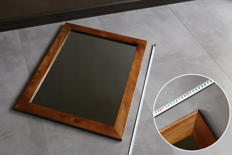 Gương soi phòng tắm khung gỗ Kanly PK21