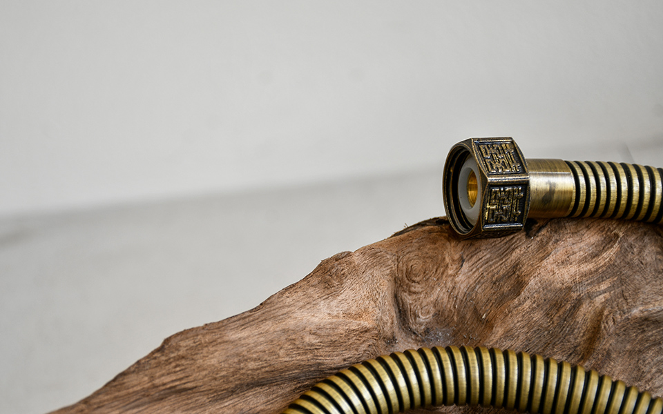 Vòi xịt vệ sinh bằng đồng có van khóa Kanly GCK23