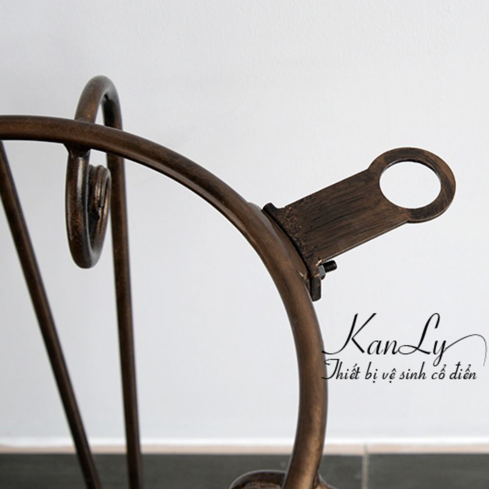 Kệ sắt để lavabo tròn Kanly FP01