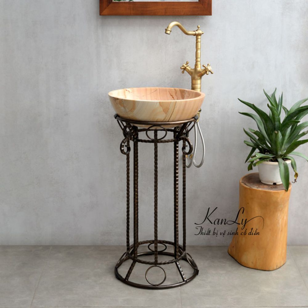 Kệ sắt để lavabo Kanly FP03