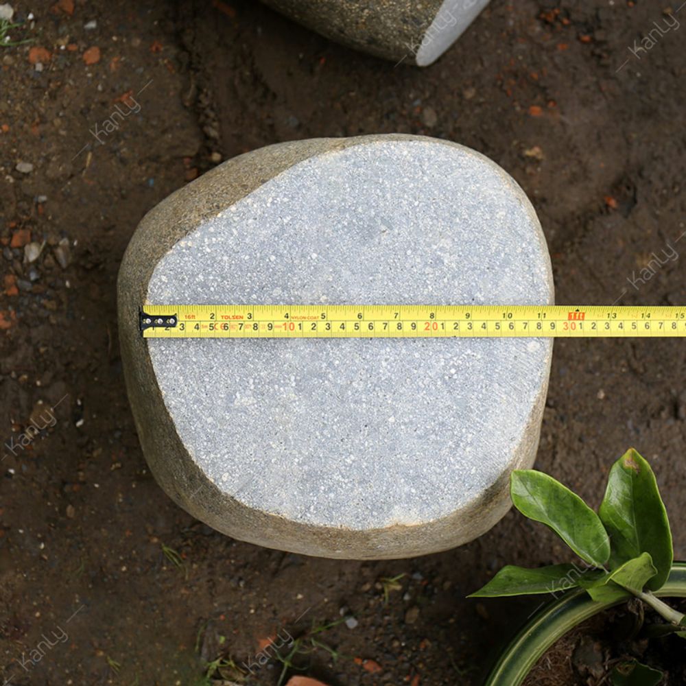Trụ để lavabo bằng đá cuội Kanly TD75