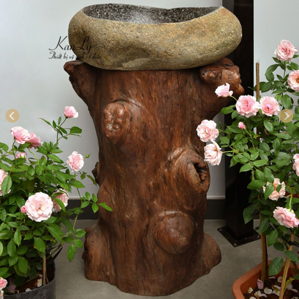 Đôn gỗ để lavabo Kanly TW02V