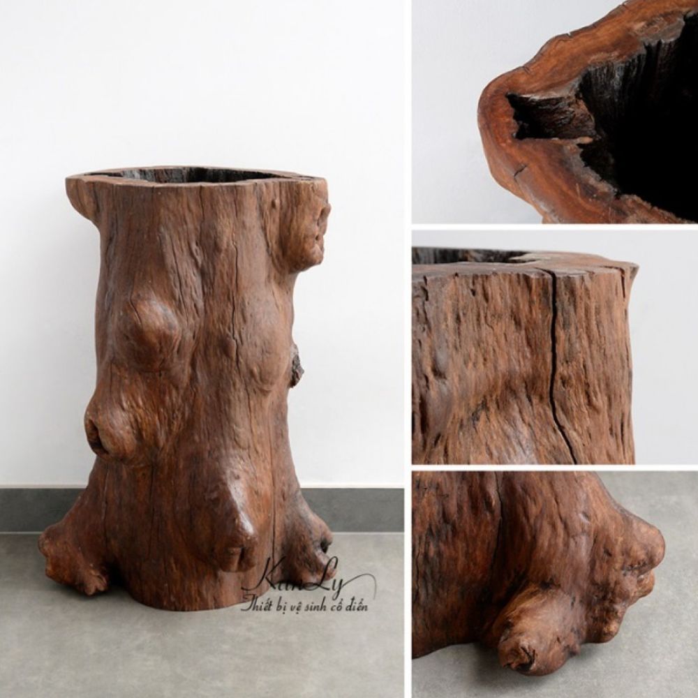 Đôn gỗ để lavabo Kanly TW02V