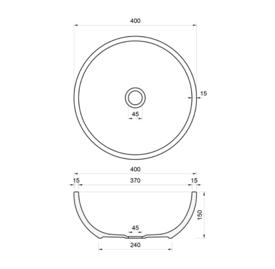 Chậu lavabo đặt bàn Kanly sứ hoa văn SU126