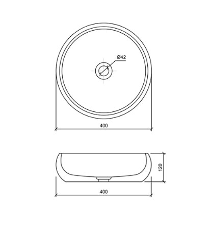 Chậu lavabo đặt bàn Kanly đá Marble tự nhiên MAR123N