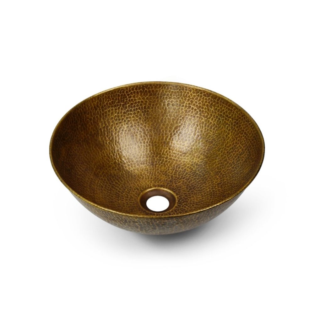 Chậu lavabo đặt bàn Kanly bằng đồng BL0211