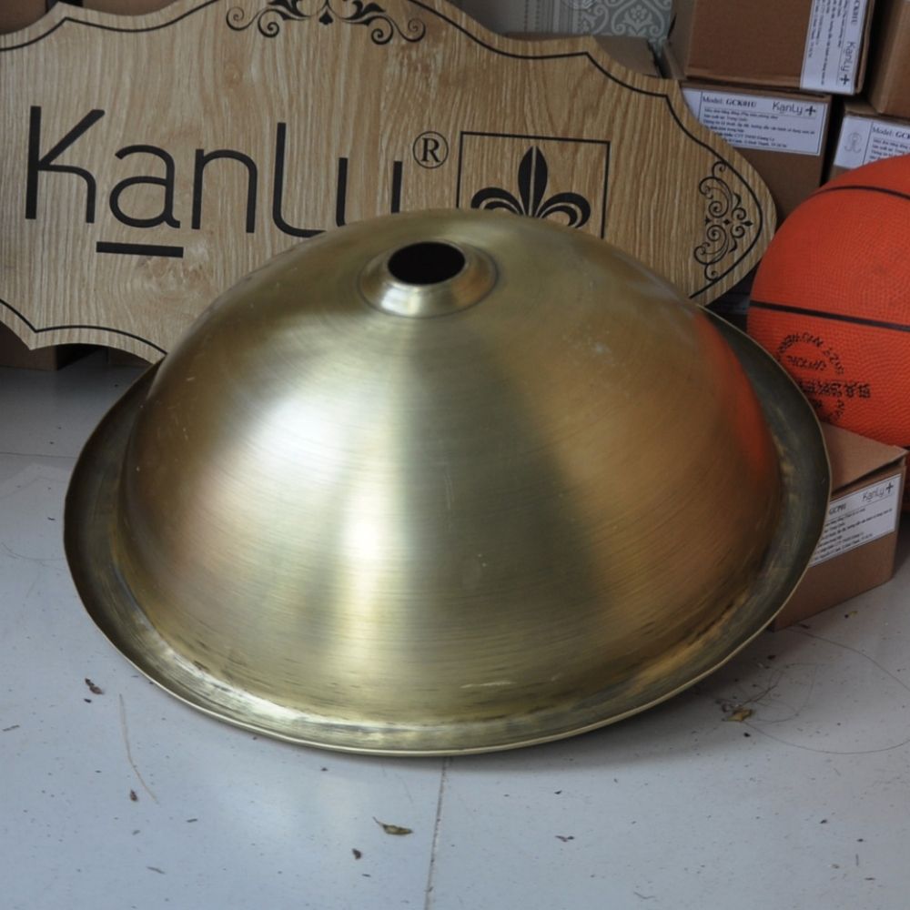 Chậu lavabo đặt bàn Kanly bằng đồng BL2011