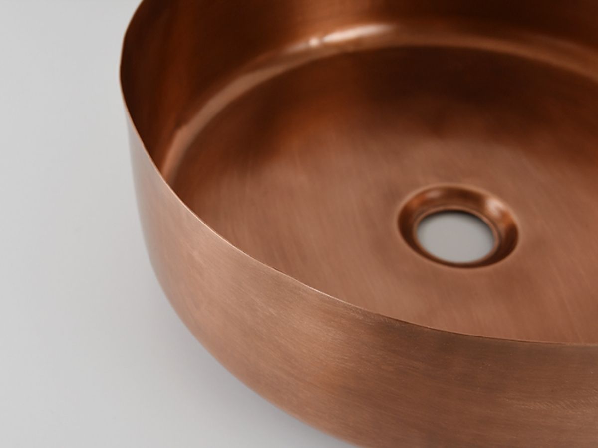 Chậu lavabo đặt bàn Kanly bằng đồng BL5022