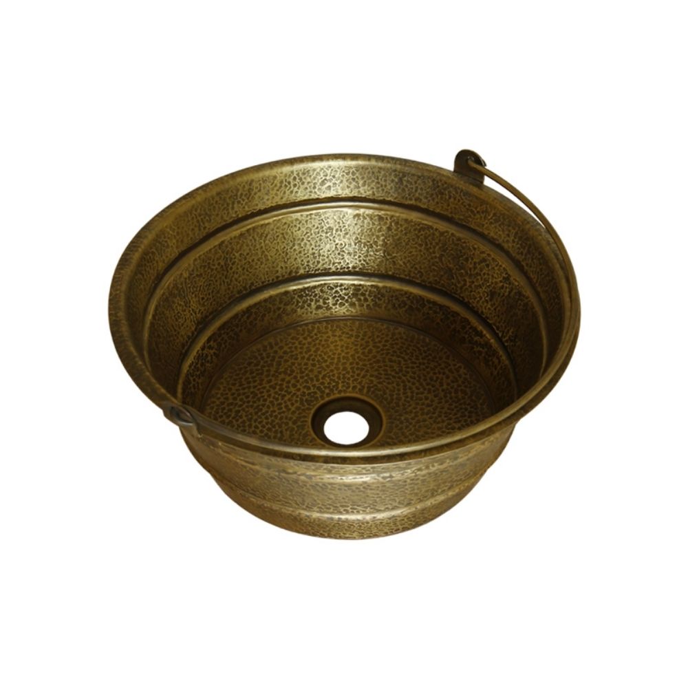 Chậu lavabo đặt bàn Kanly bằng đồng BL5111