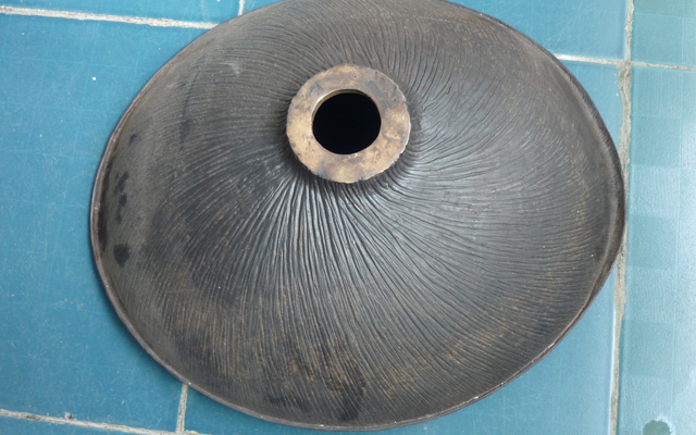 Chậu lavabo đặt bàn Kanly bằng đồng BS048