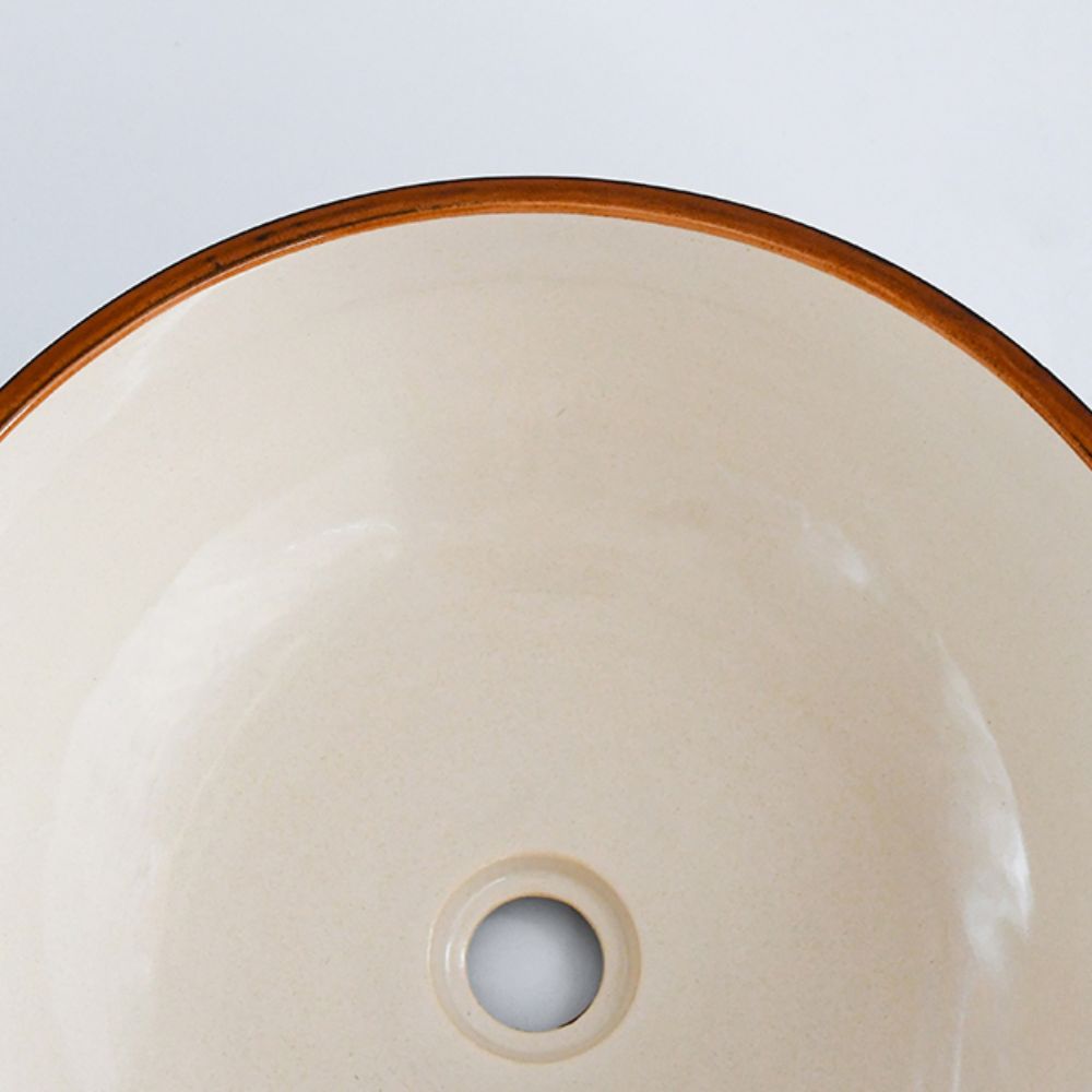 Chậu lavabo đặt bàn Kanly gốm mỹ thuật GV003