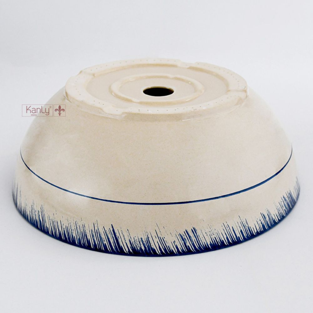 Chậu lavabo đặt bàn Kanly gốm mỹ thuật GV101