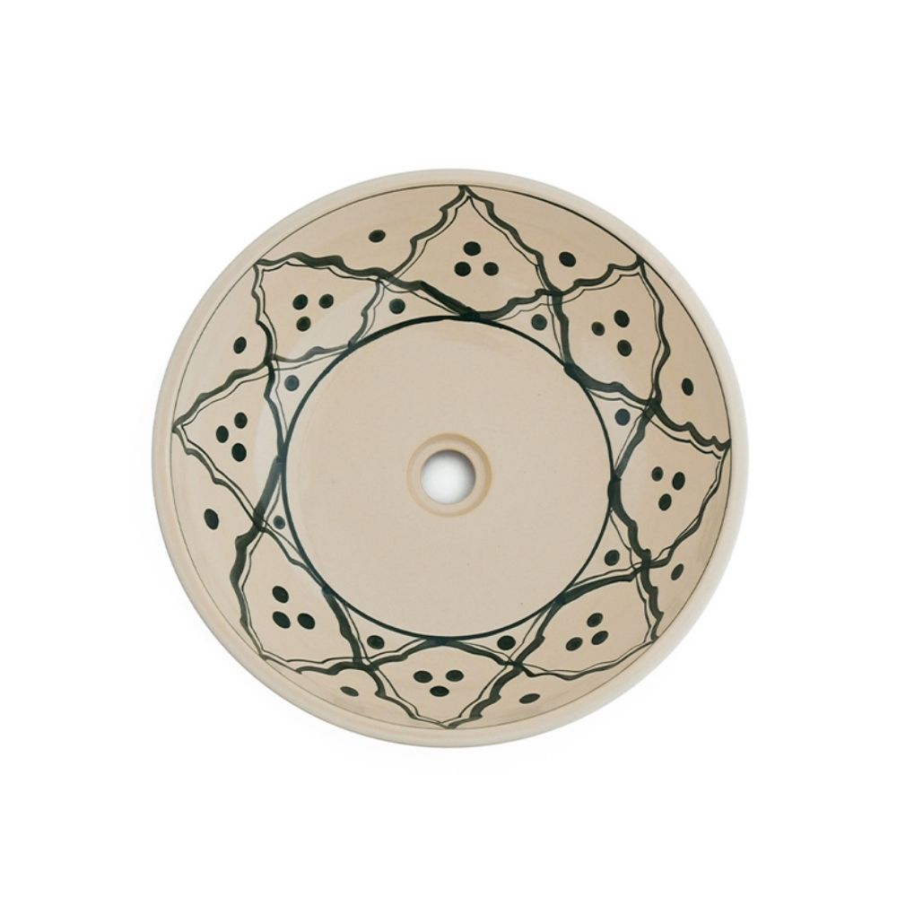 Chậu lavabo đặt bàn Kanly gốm mỹ thuật GV104