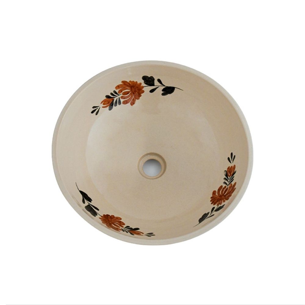 Chậu lavabo đặt bàn Kanly gốm mỹ thuật GV105