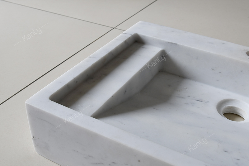 Chậu lavabo đặt bàn Kanly Marble MAR23V