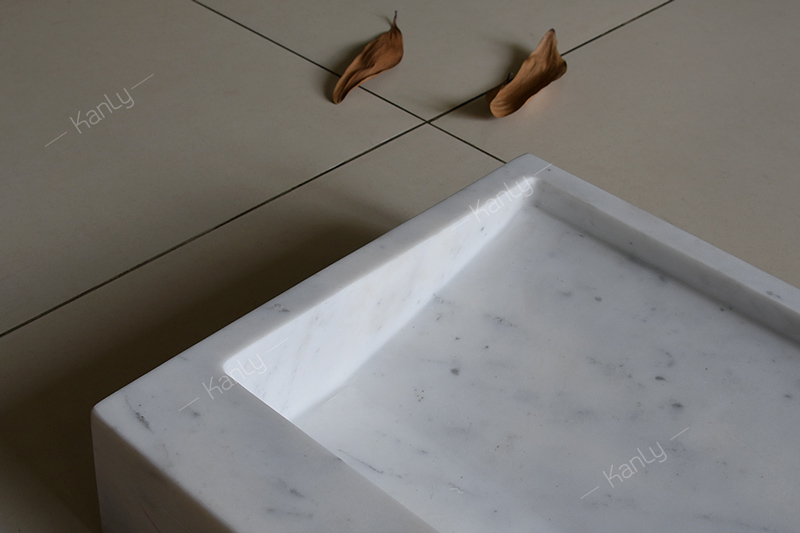 Chậu lavabo đặt bàn Kanly Marble MAR23V