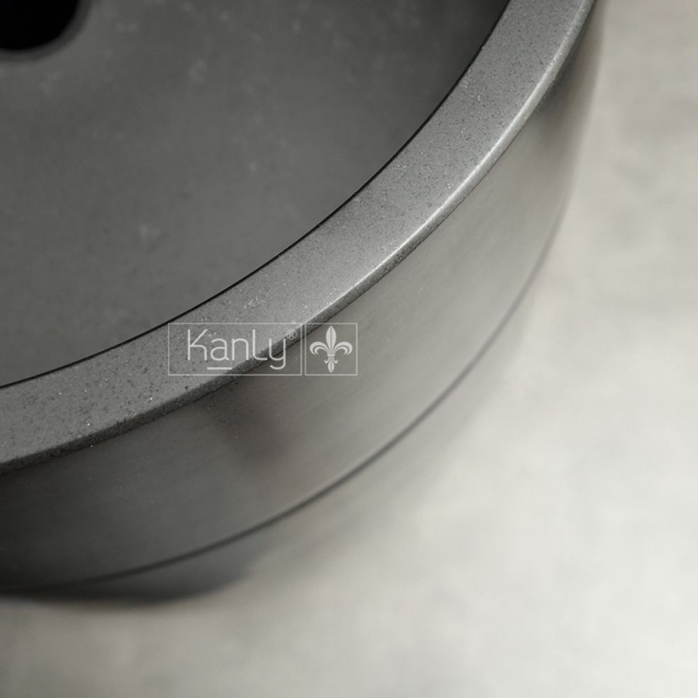 Chậu lavabo đặt bàn đá xanh MAR470
