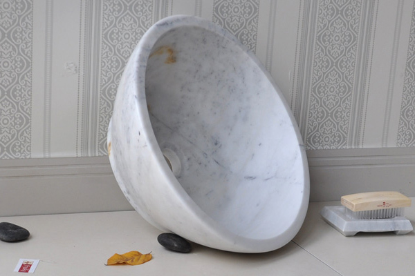 Chậu lavabo đặt bàn Kanly đá tự nhiên MAR53V