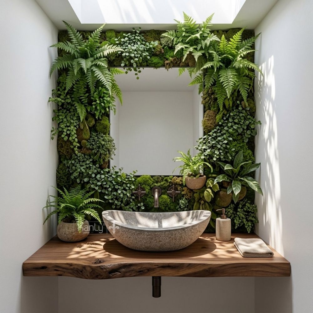 Chậu lavabo đặt bàn Kanly đá grey marble MAR64Fi