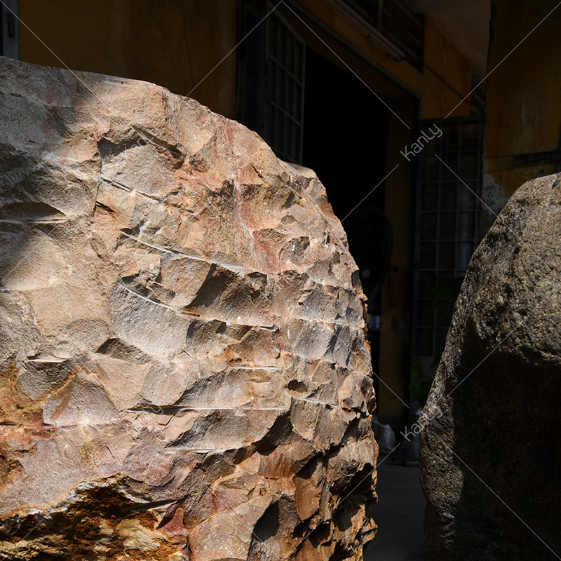 Chậu rửa lavabo trụ đứng Kanly đá Marble MAR84i