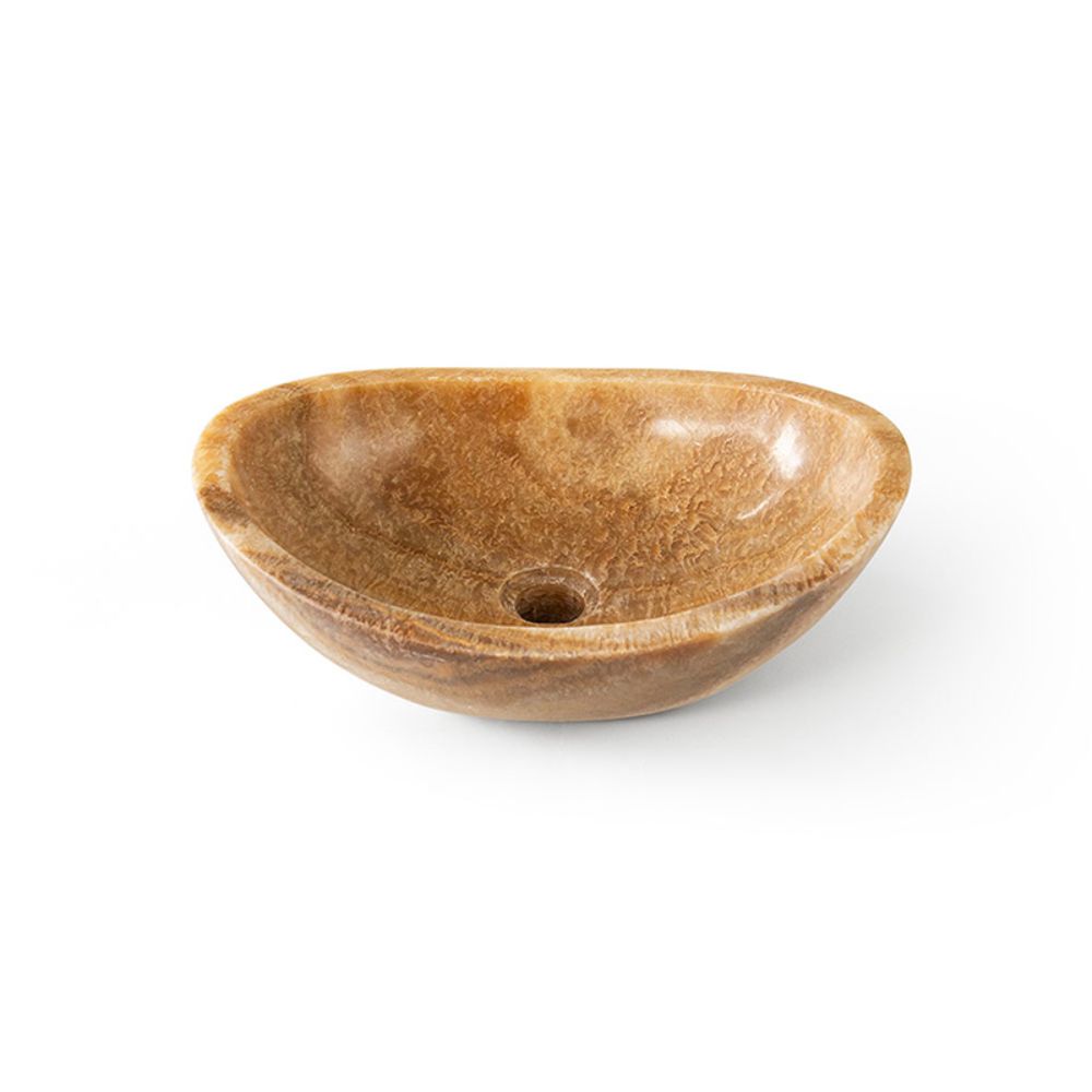 Chậu rửa lavabo đặt bàn Kanly đá tự nhiên ONY61Fi