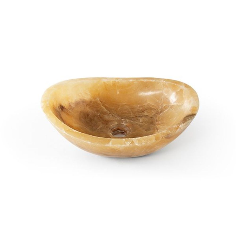 Chậu rửa lavabo đặt bàn Kanly đá tự nhiên ONY61Fi