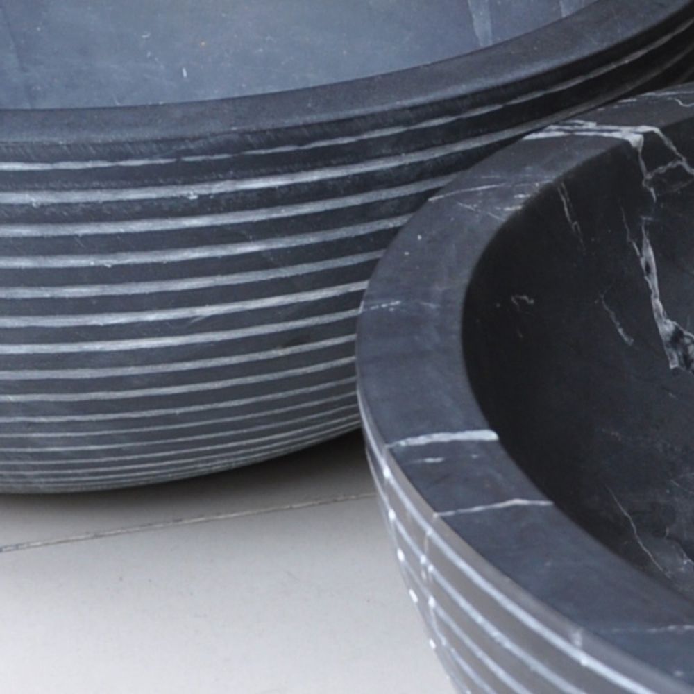 Chậu lavabo đặt bàn Kanly đá tự nhiên R12VL