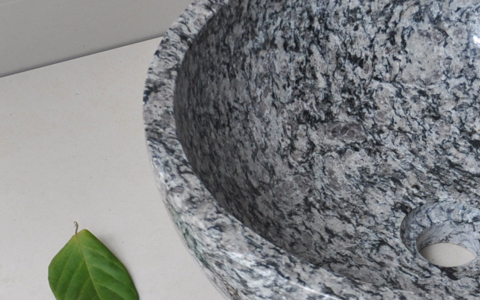 Chậu lavabo đặt bàn Kanly đá granite RG16V