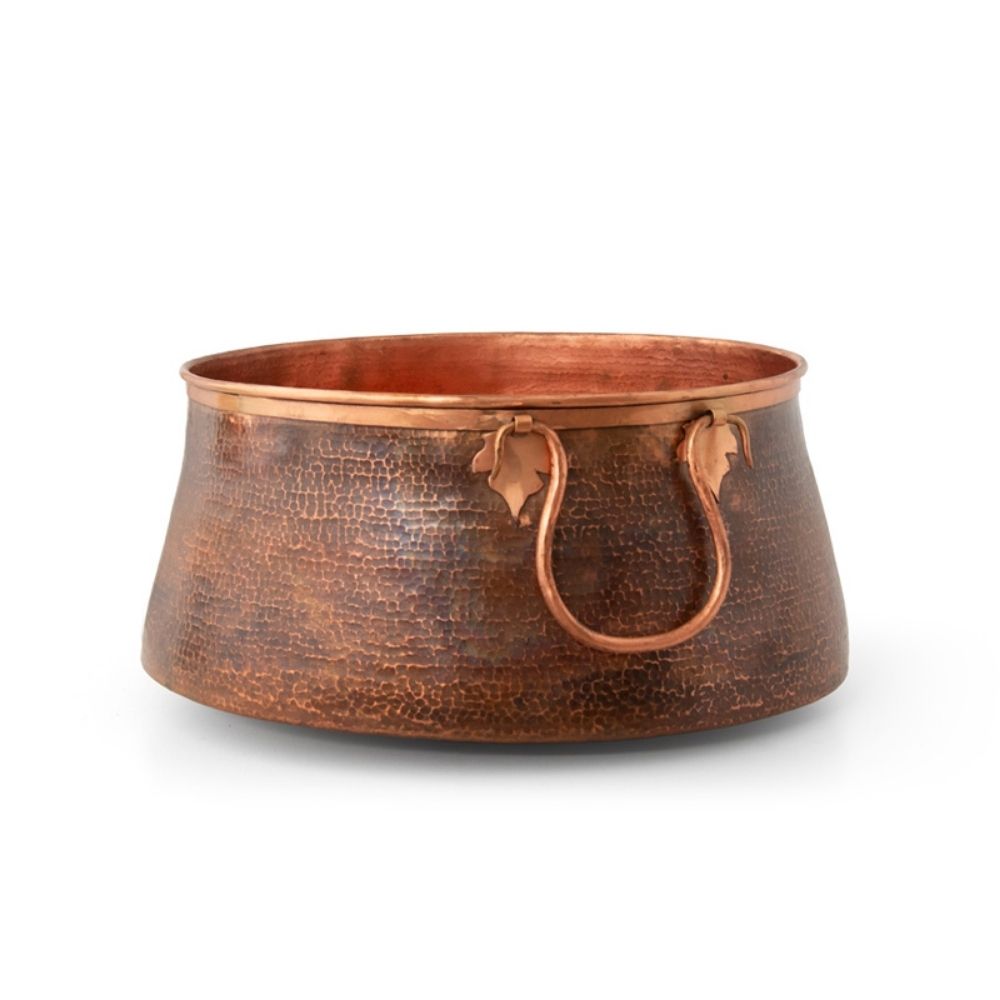 Chậu lavabo đặt bàn Kanly bằng đồng RSC414V