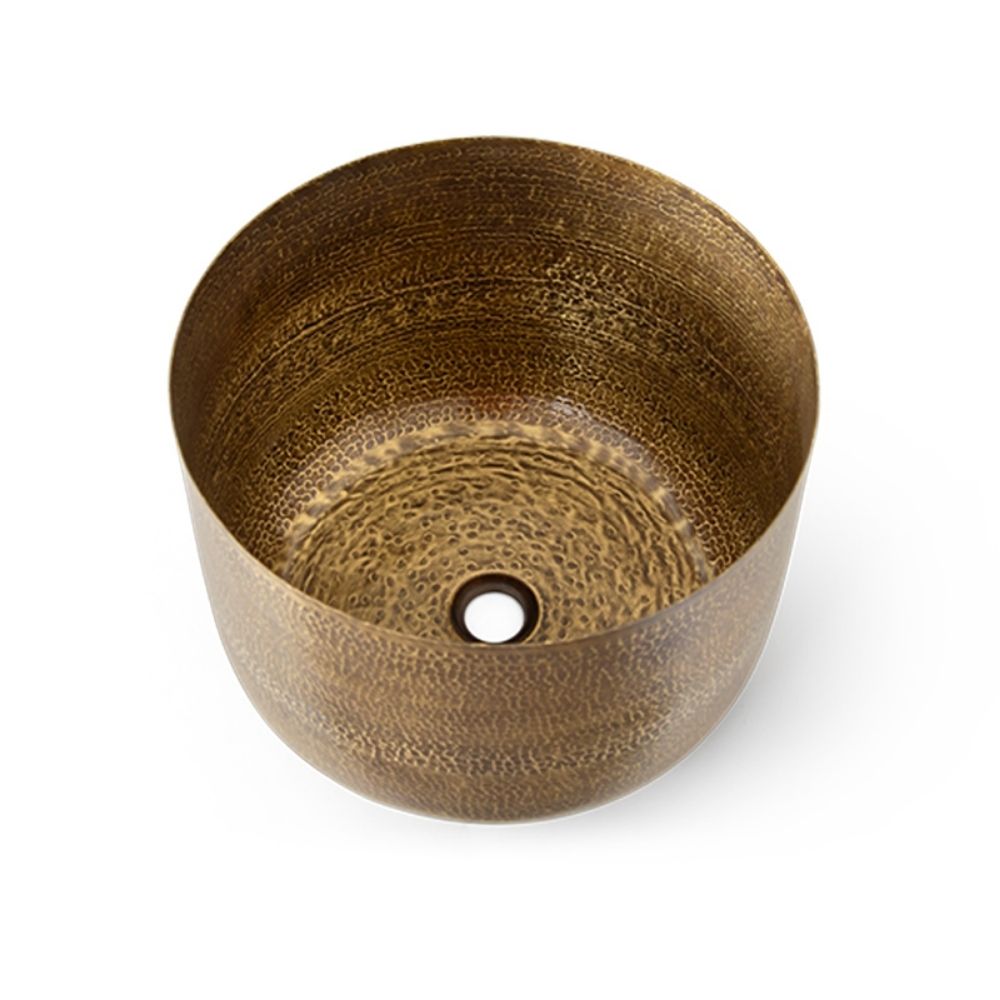 Chậu lavabo đặt bàn Kanly bằng đồng RSC421V