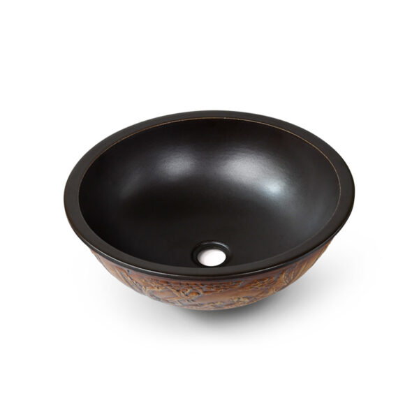 Chậu lavabo đặt bàn Kanly bằng sứ SU114