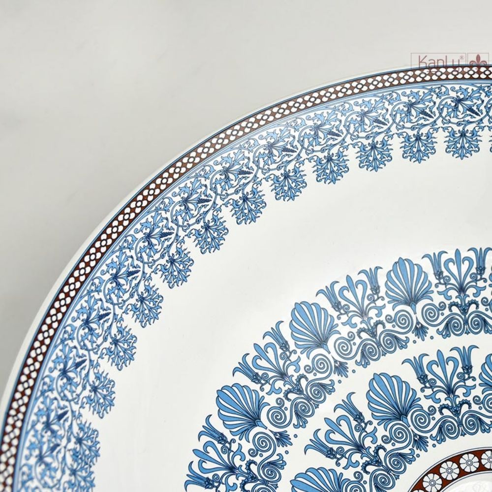 Chậu lavabo đặt bàn Kanly bằng gốm sứ SU711