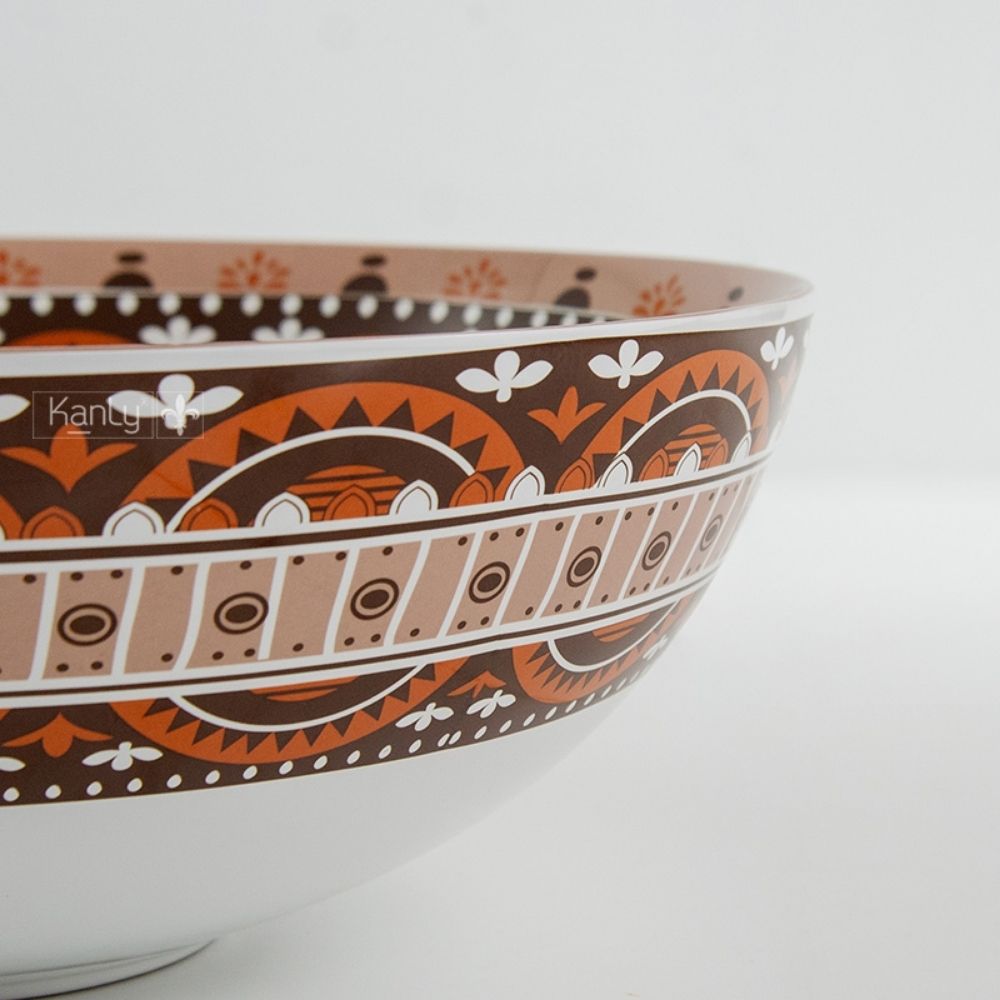 Chậu lavabo đặt bàn Kanly sứ mỹ thuật SU712