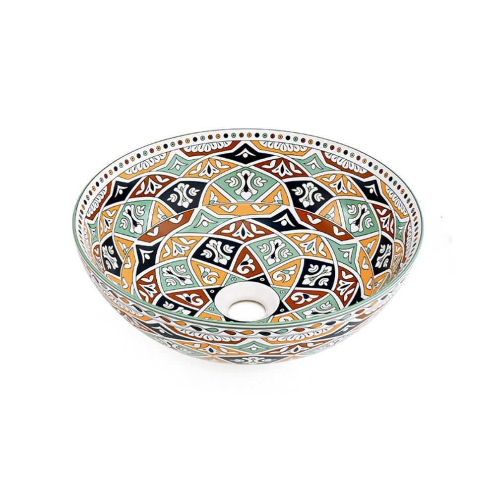 Chậu lavabo đặt bàn Kanly sứ mỹ thuật SU714