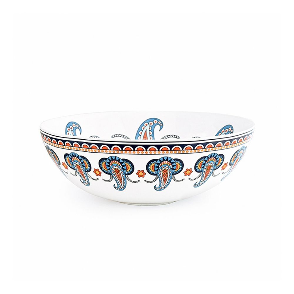 Chậu lavabo đặt bàn Kanly sứ hoa văn SU716