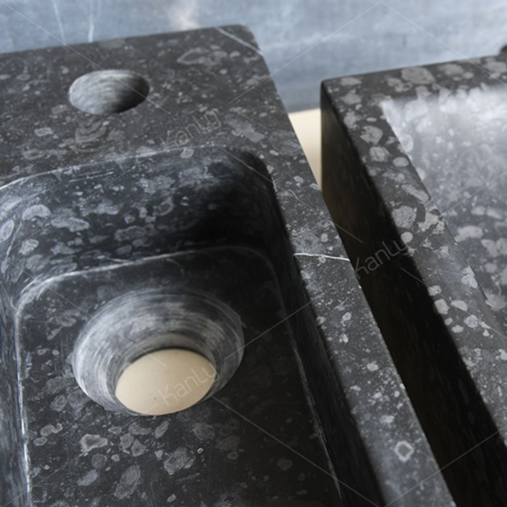 Chậu lavabo treo tường Kanly đá tự nhiên LAVABODA-MINI