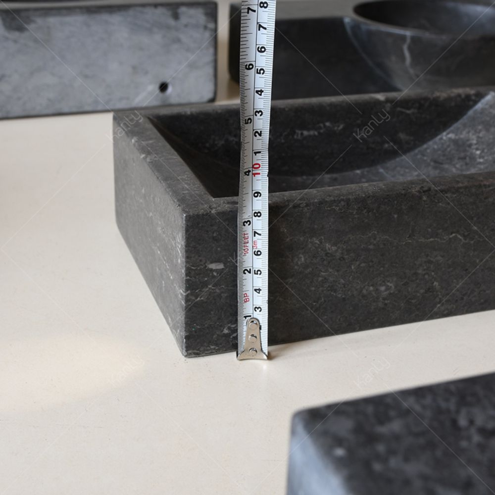 Chậu lavabo treo tường Kanly đá tự nhiên LAVABODA-MINI